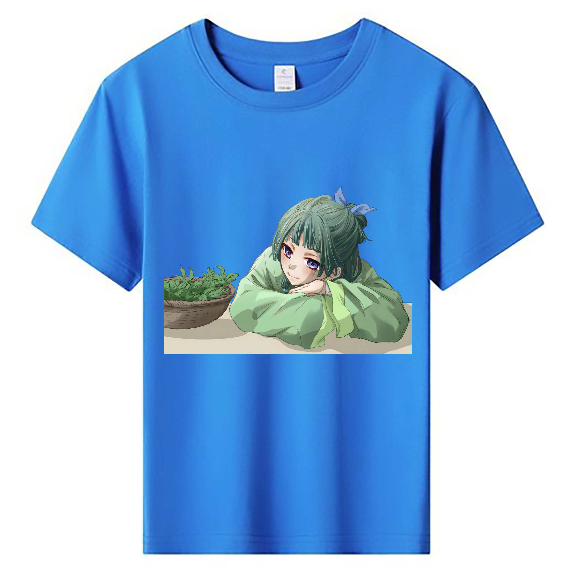 （画像用） 薬屋のひとりごと The Apothecary Diaries 綿100％キッズTシャツ（フロントプリント）